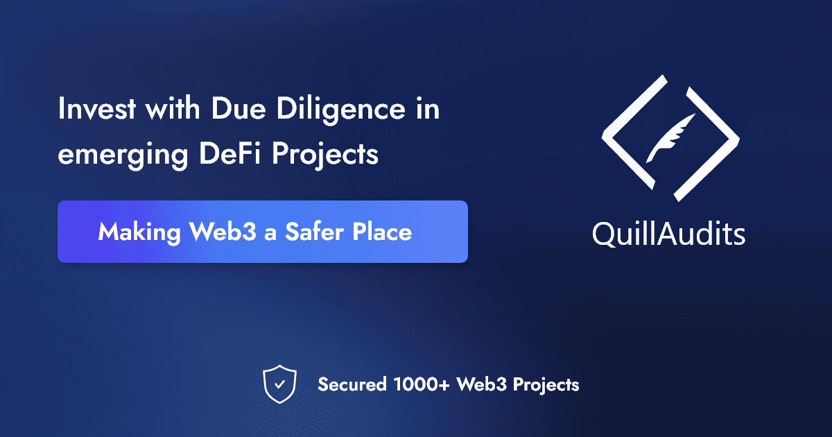 Image for Due Diligence in Decentralized Finance (DeFi) | QuillAudits