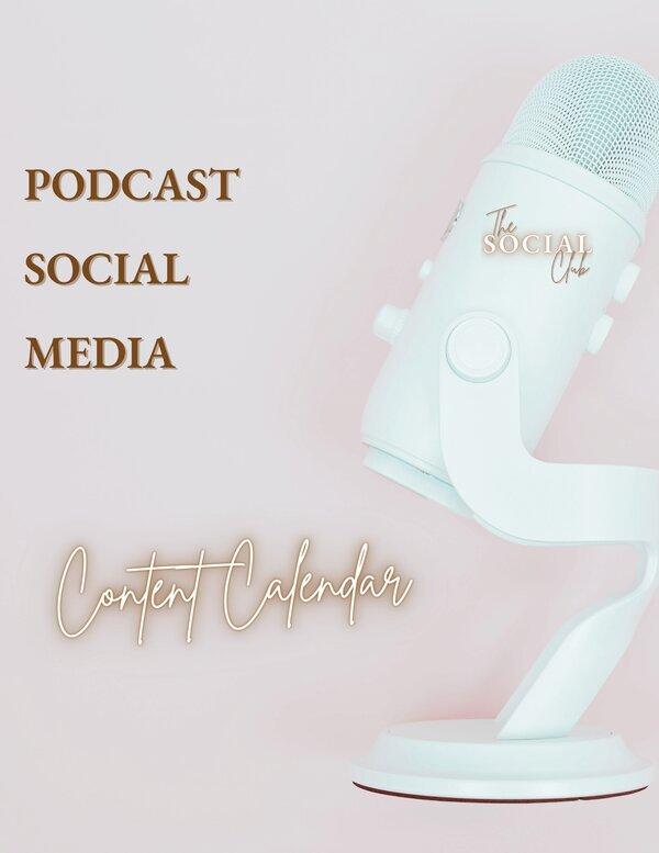 Image for Podcast Content Calendar - The Social Club with Randa Safieh