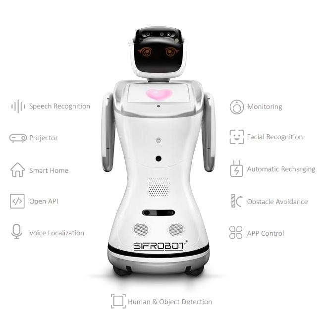 Humanoid Telepresence Robot: SIFROBOT-4.21 - SIFROBOT - by SIFSOF, California