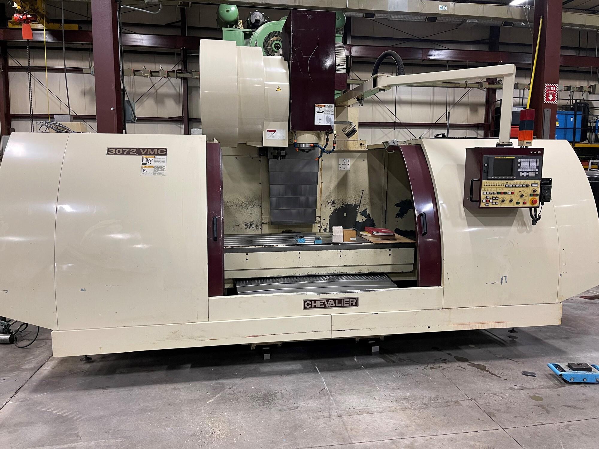 Product 1999 CHEVALIER VMC-3072 VERTICAL MACHINING CENTER CNC Vertical Machining Centers | Silverlight CNC, Inc image