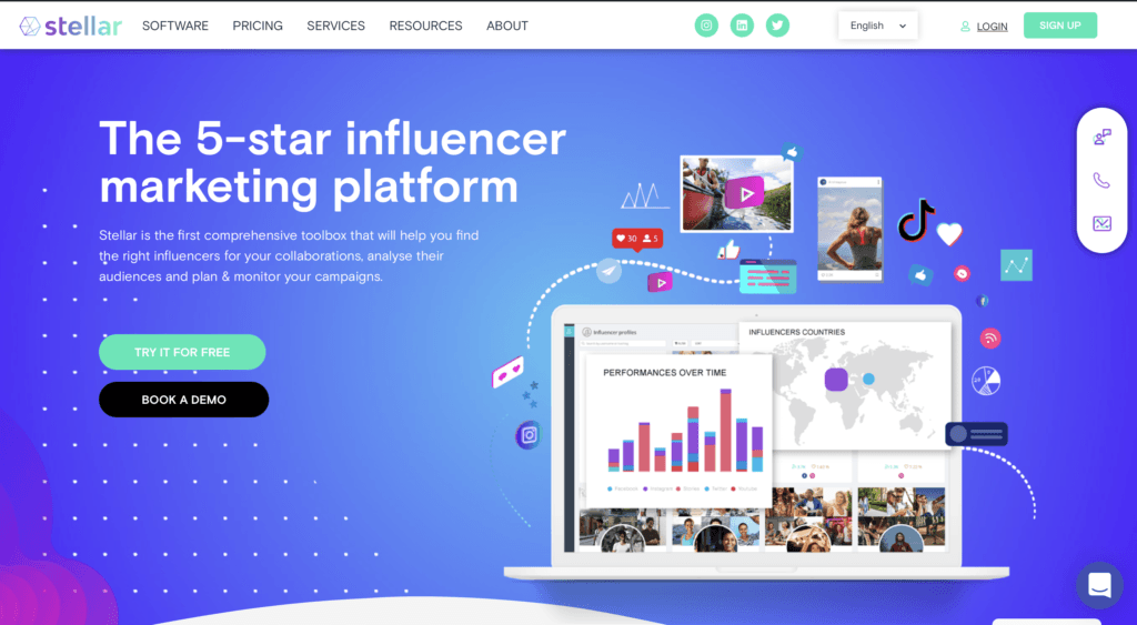 Stellar | The 5-star influencer marketing platform