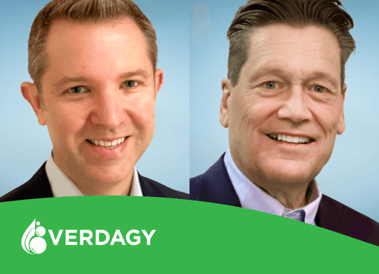 Product Verdagy expands its expertise and leadership team with key COO and CCO additions, further strengthening its position in the green hydrogen space - Verdagy image