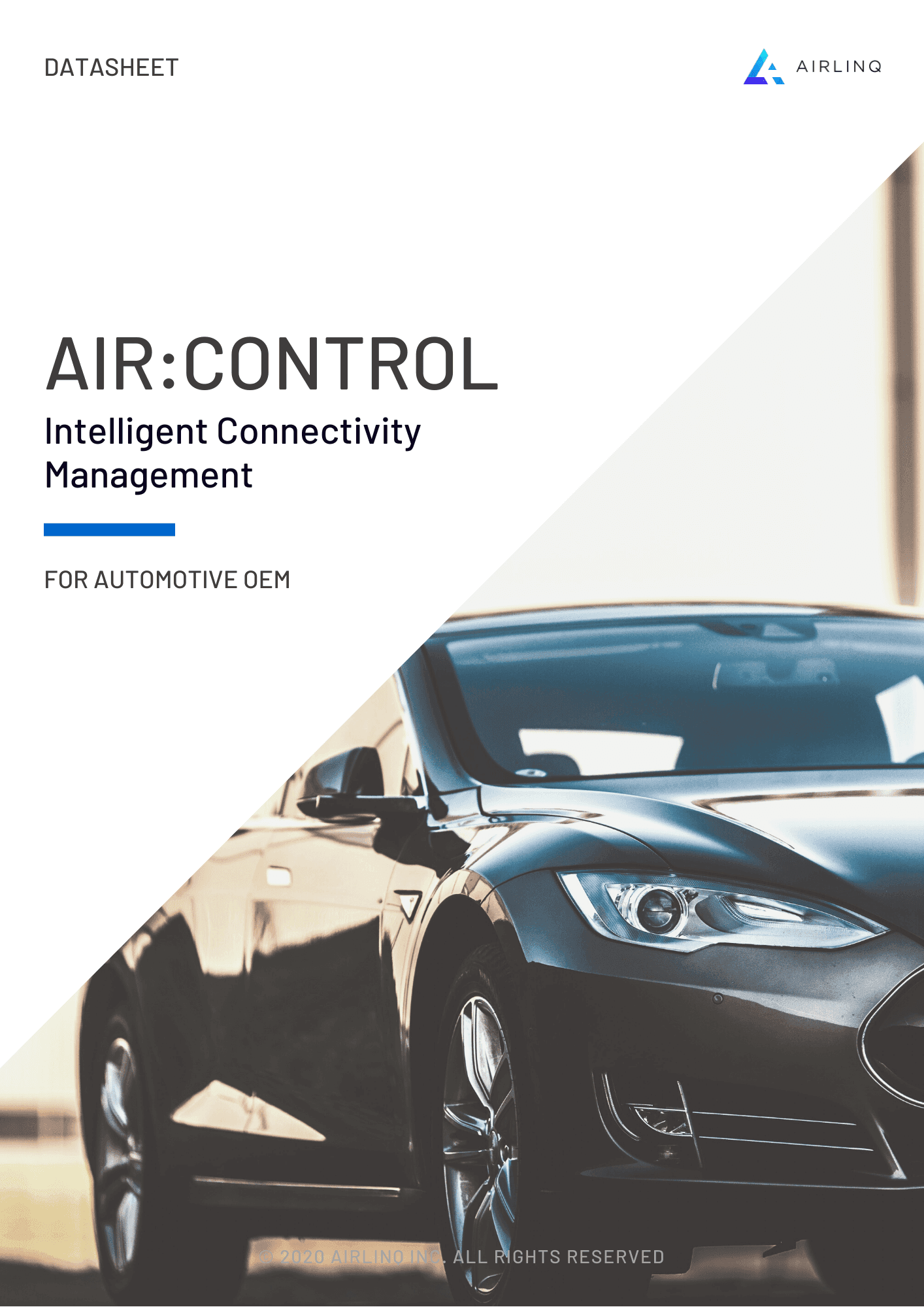 AIR:CONTROL – Intelligent Connectivity Management - Airlinq