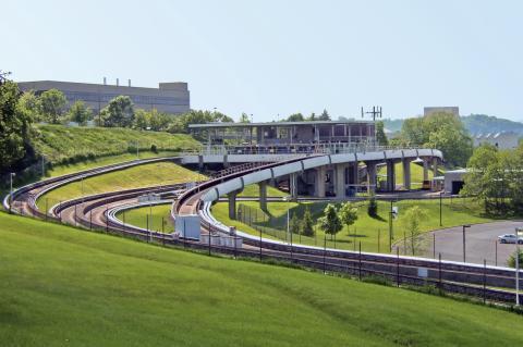 West Virginia University's Personal Rapid Transit | Clark Construction