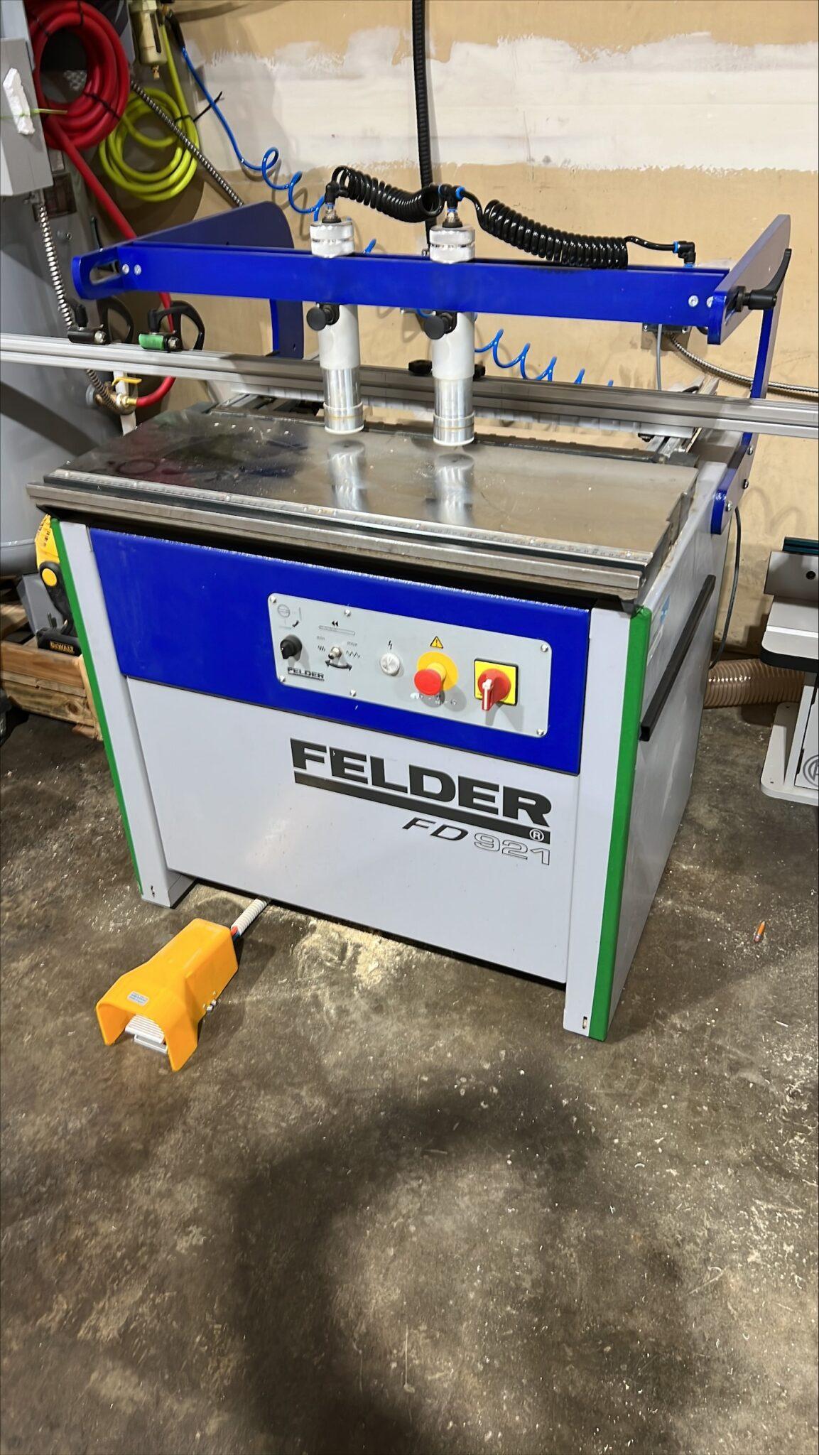 Product Used Felder FD 921 Boring Machine – Coast Machinery Group image