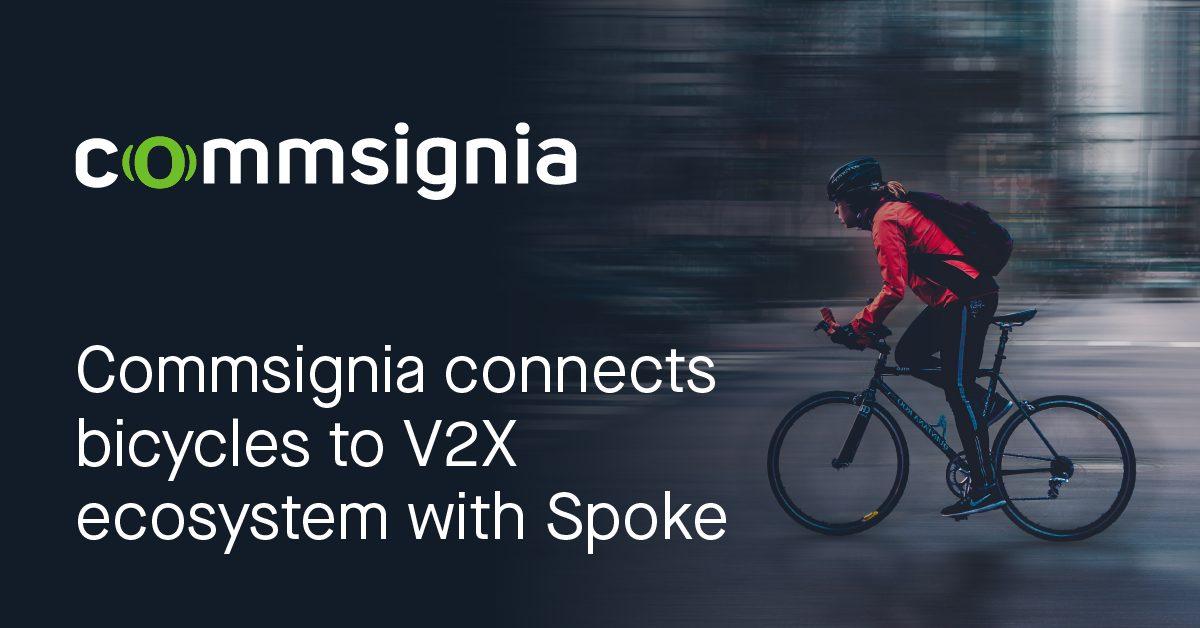 Commsignia connects bicycles to V2X ecosystem with Spoke » Commsignia