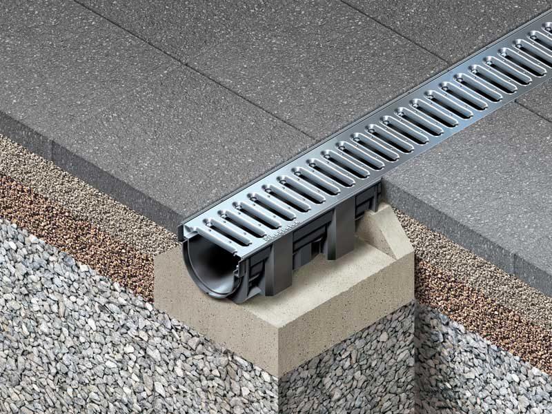 Product Hauraton RECYFIX® Top X Domestic Drainage Channel - Hynds Pipe Systems Ltd. image