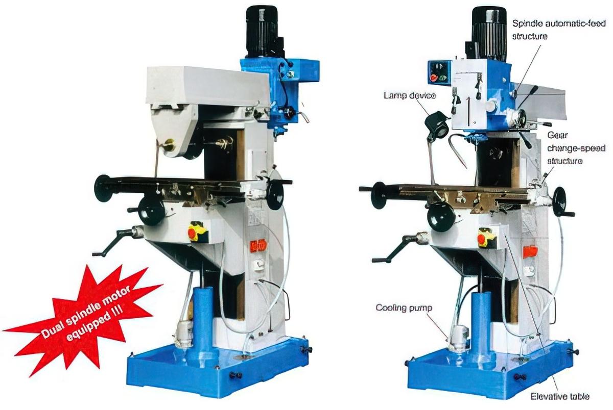 Product VHM7532(/1) / VHM7550(/1) Milling Drilling Machine | J&M Machine Tools image