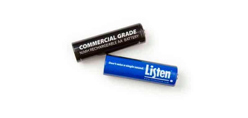 Image for Rechargeable AA NiMH Batteries (2) B-Stock - Listen Technologies