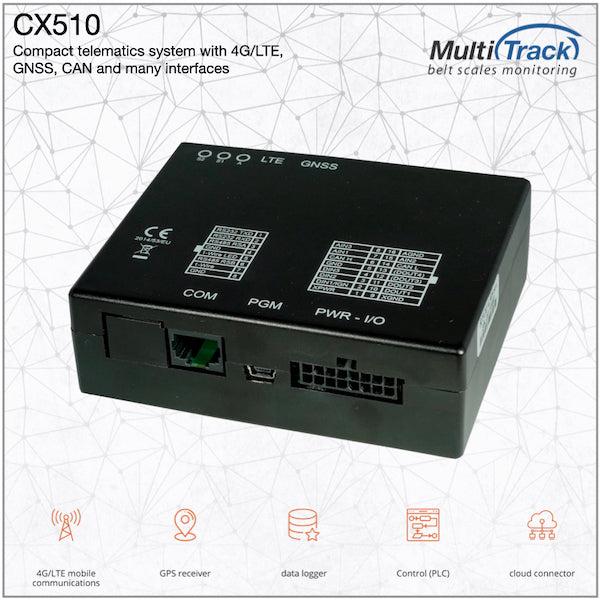 Product CX510 Telematics system with 4G/LTE, GNSS and CAN - Multitracklive image