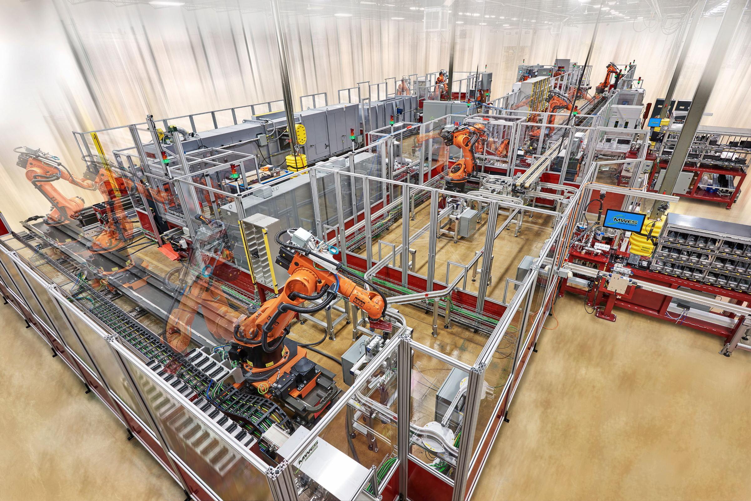 Image for Full Production Line Automation | Midwest Engineered Systems