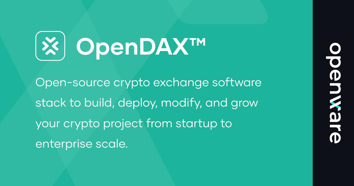 OpenDAX | Cryptocurrency Exchange Software | Cryptocurrency Trading Software