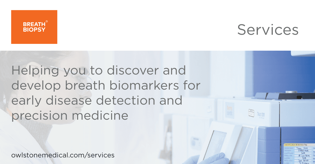 Breath Biopsy Services quality breath biomarker analysis