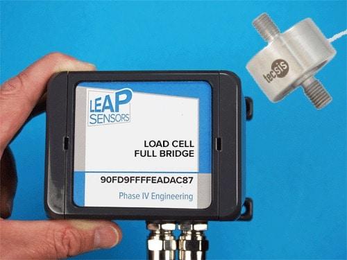 Product Wireless Load Cell Sensor, Full Bridge - Leap Sensors - Phase IV Engineering Inc. image