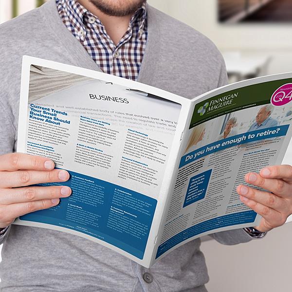 Image for Newsletters for marketing - Printing.ie